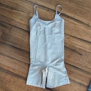 SPANX Oncore Tummy Control Mid-Thigh Compression Bodysuit Shapewear For Women